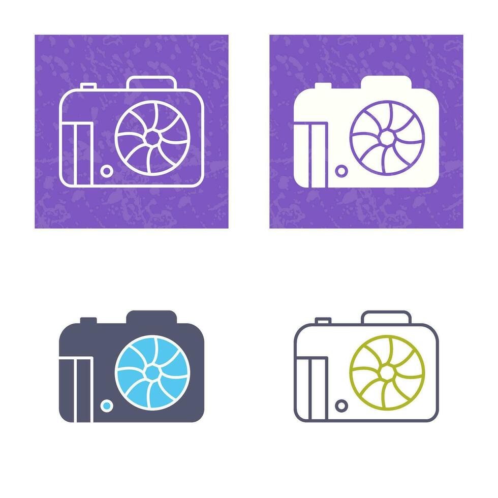 Unique Camera Vector Icon