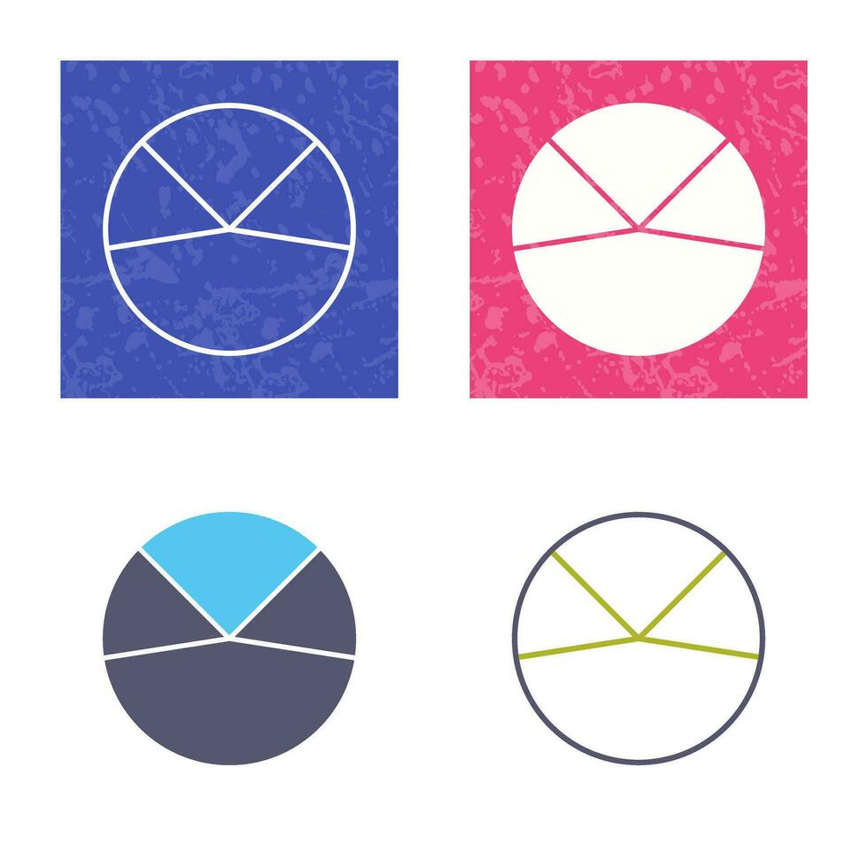 Pie Chart Analysis Vector Icon