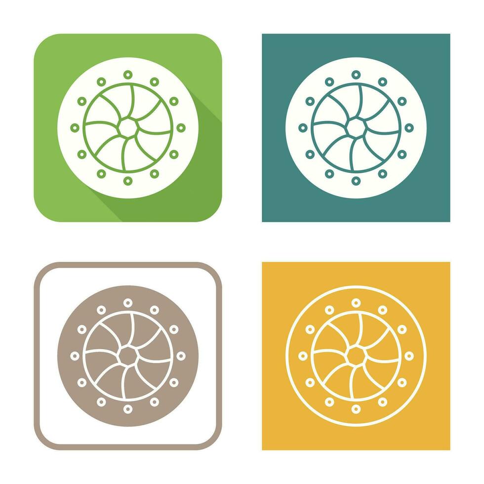 Unique Optical Diaphram Vector Icon