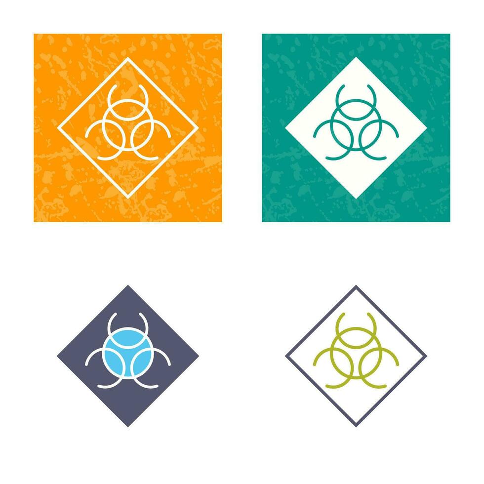 Biological Hazard Vector Icon