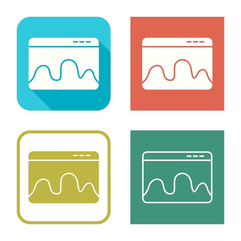 Webpage Statistics Vector Icon