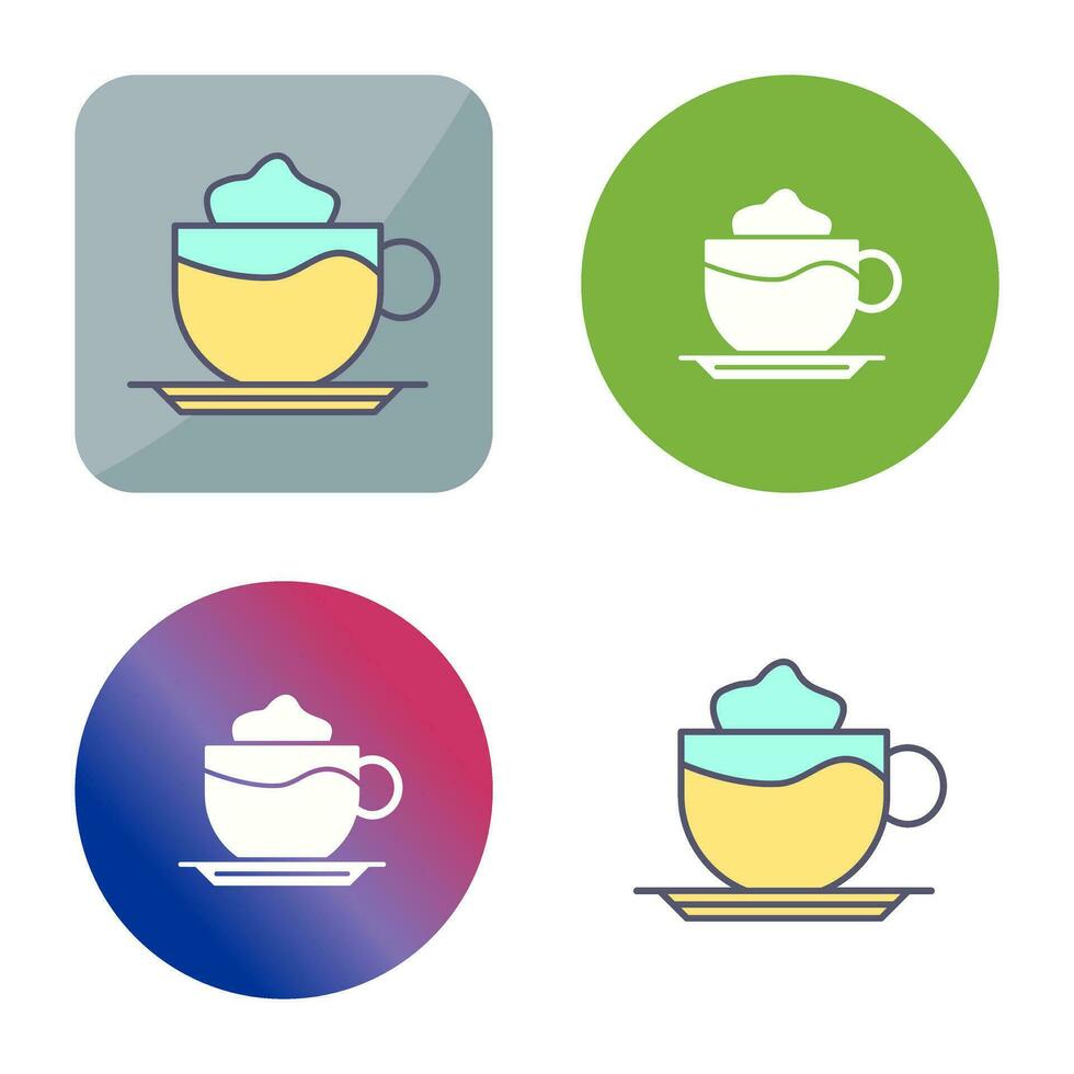 Latte Vector Icon
