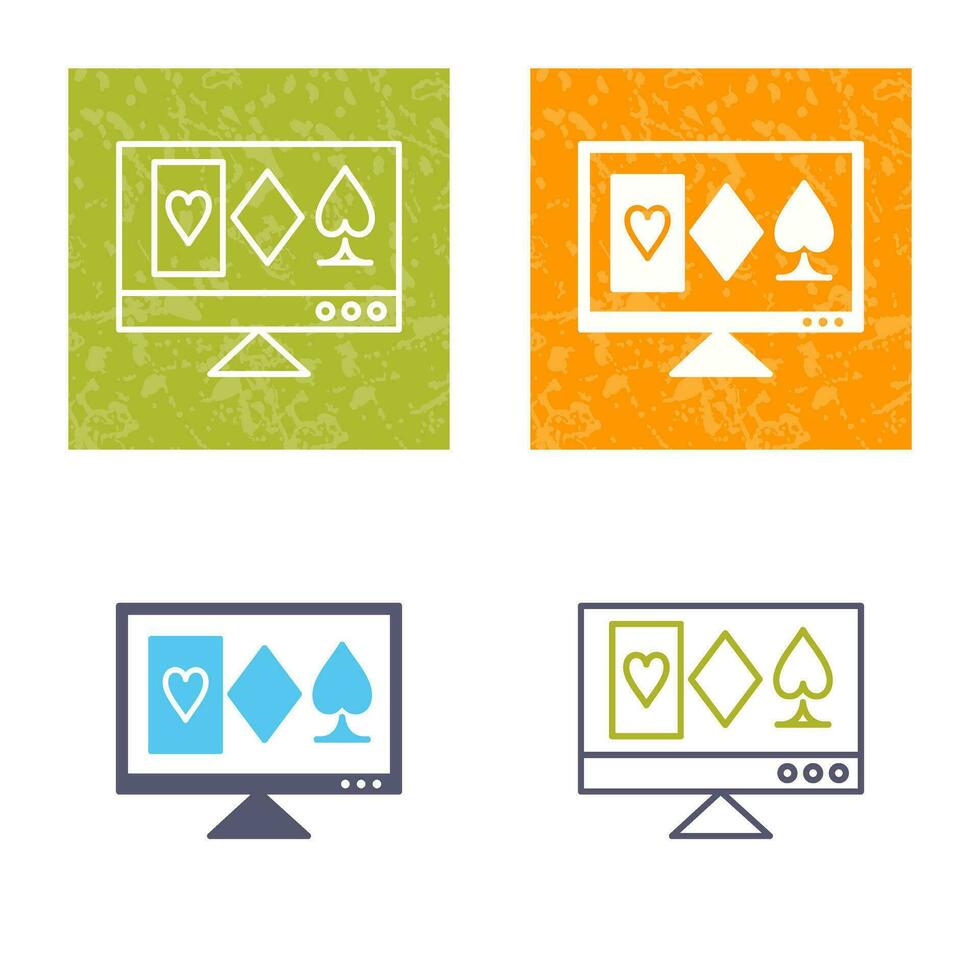 Online Gambling Vector Icon