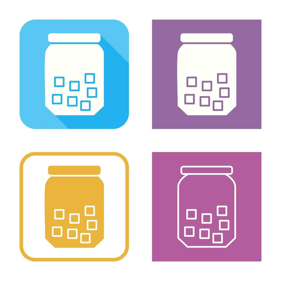 Sugar Bottle Vector Icon