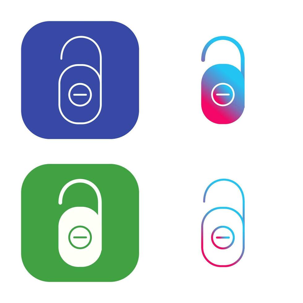 Do not Disturb Vector Icon