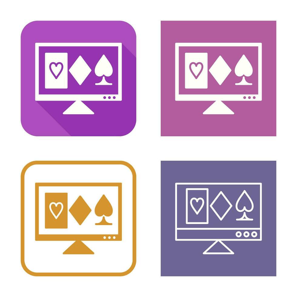 Online Gambling Vector Icon