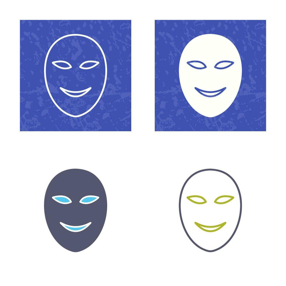 Ancient Face Mask Vector Icon