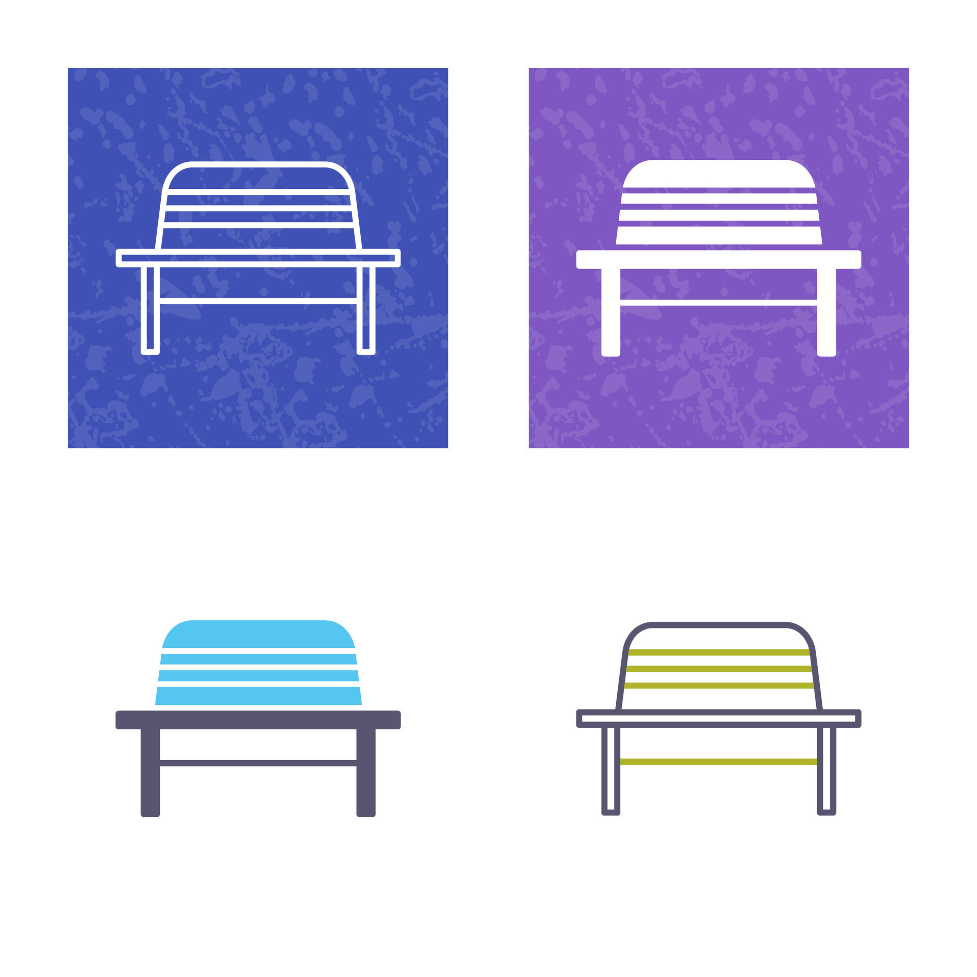 Garden Bench Vector Icon 33090698 Vector Art at Vecteezy