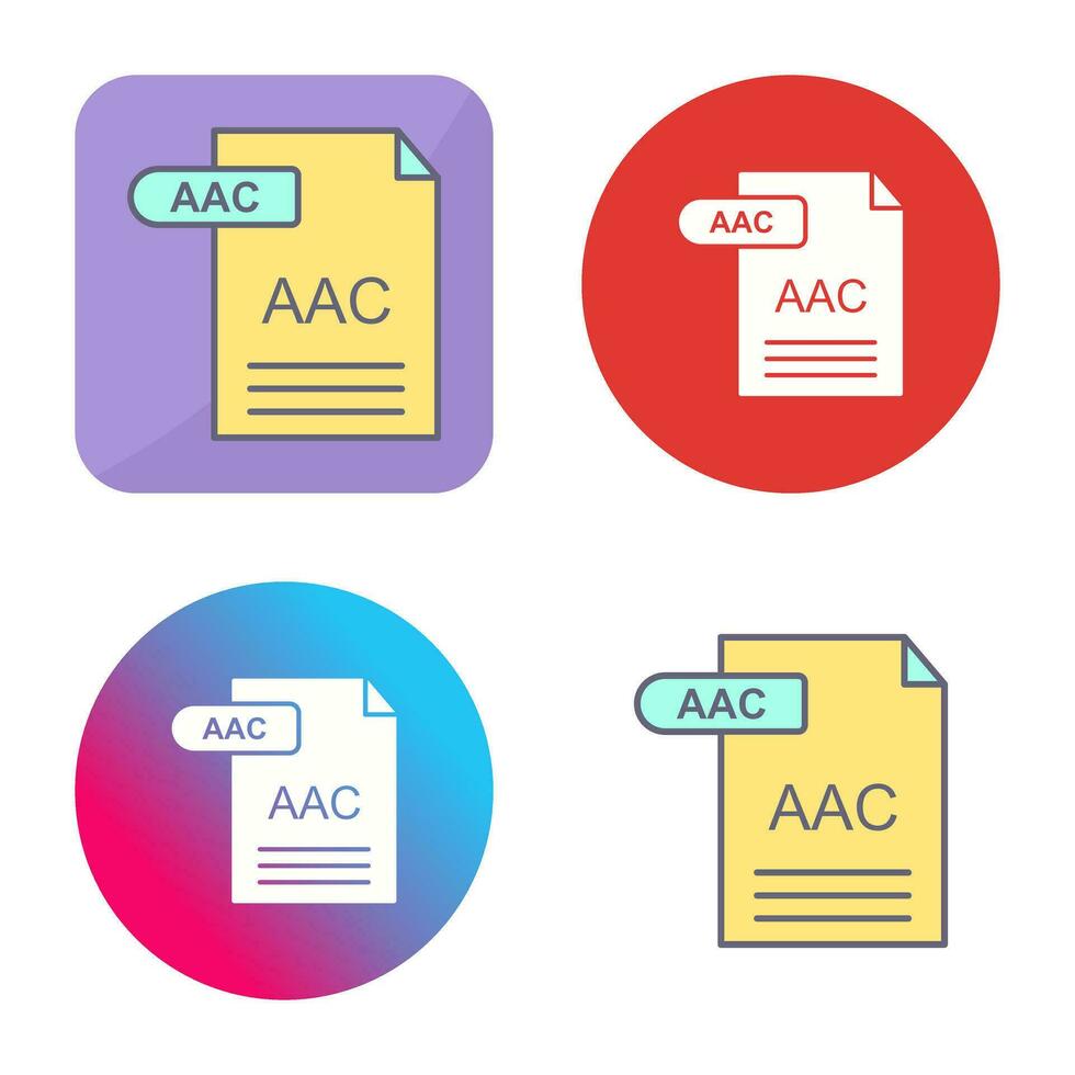 AAC Vector Icon