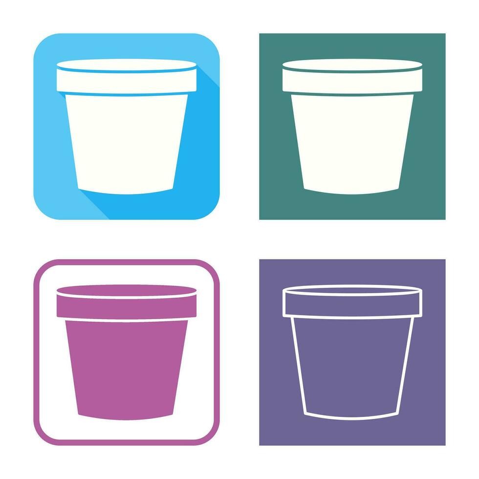 Plant Pot Vector Icon