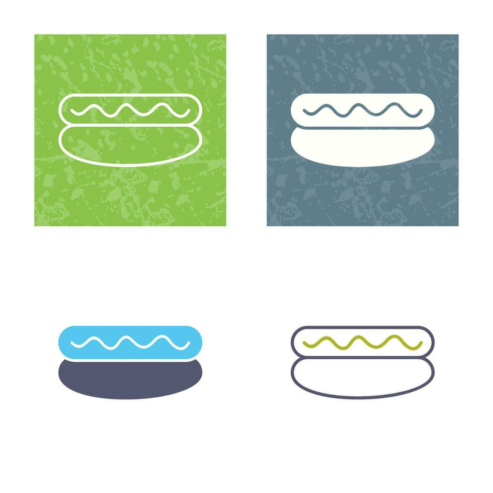 Hot Dog Vector Icon