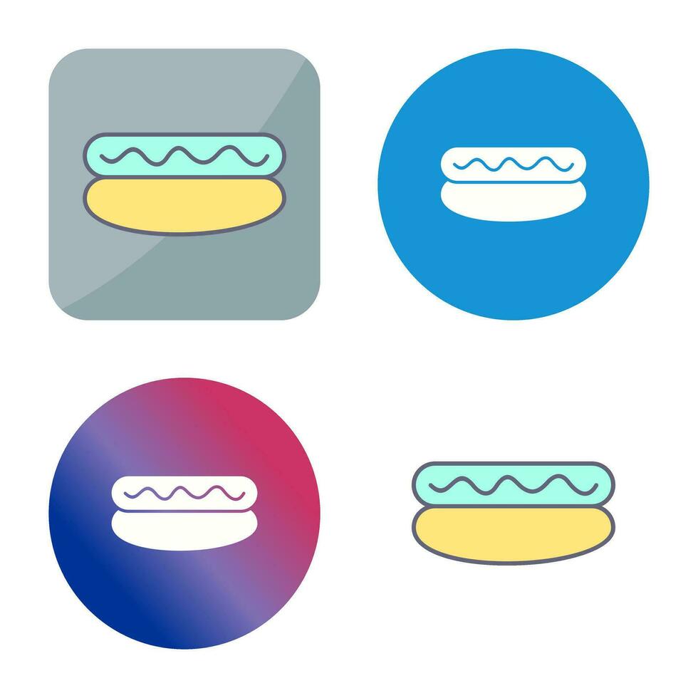 Hot Dog Vector Icon