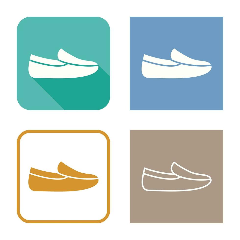 Men's Loafers Vector Icon