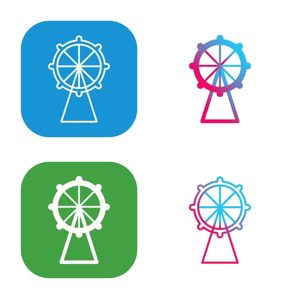 Ferris Wheel Vector Icon