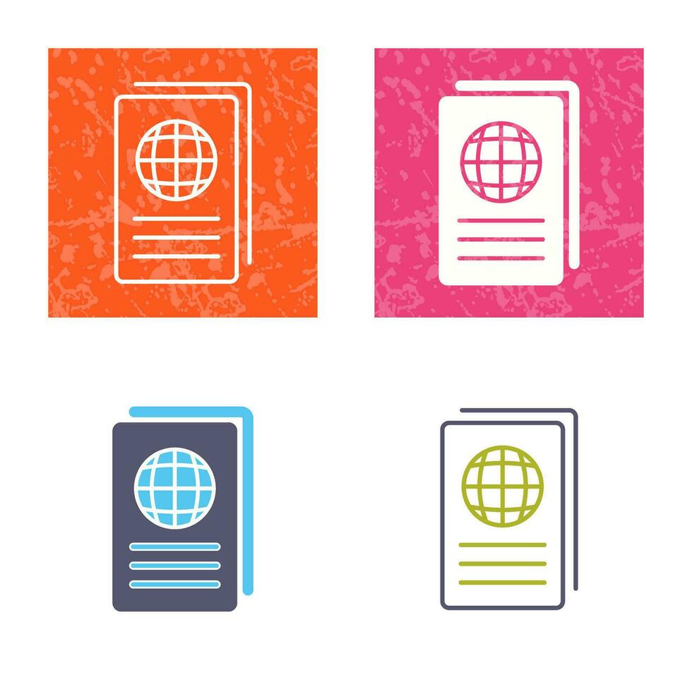 Global Report Vector Icon