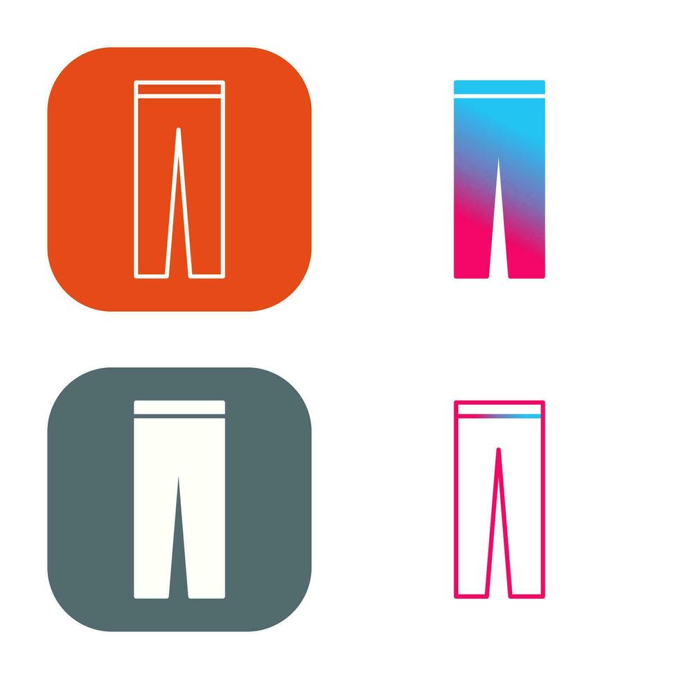 Trousers Vector Icon