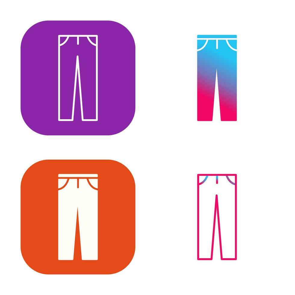 Pants Vector Icon