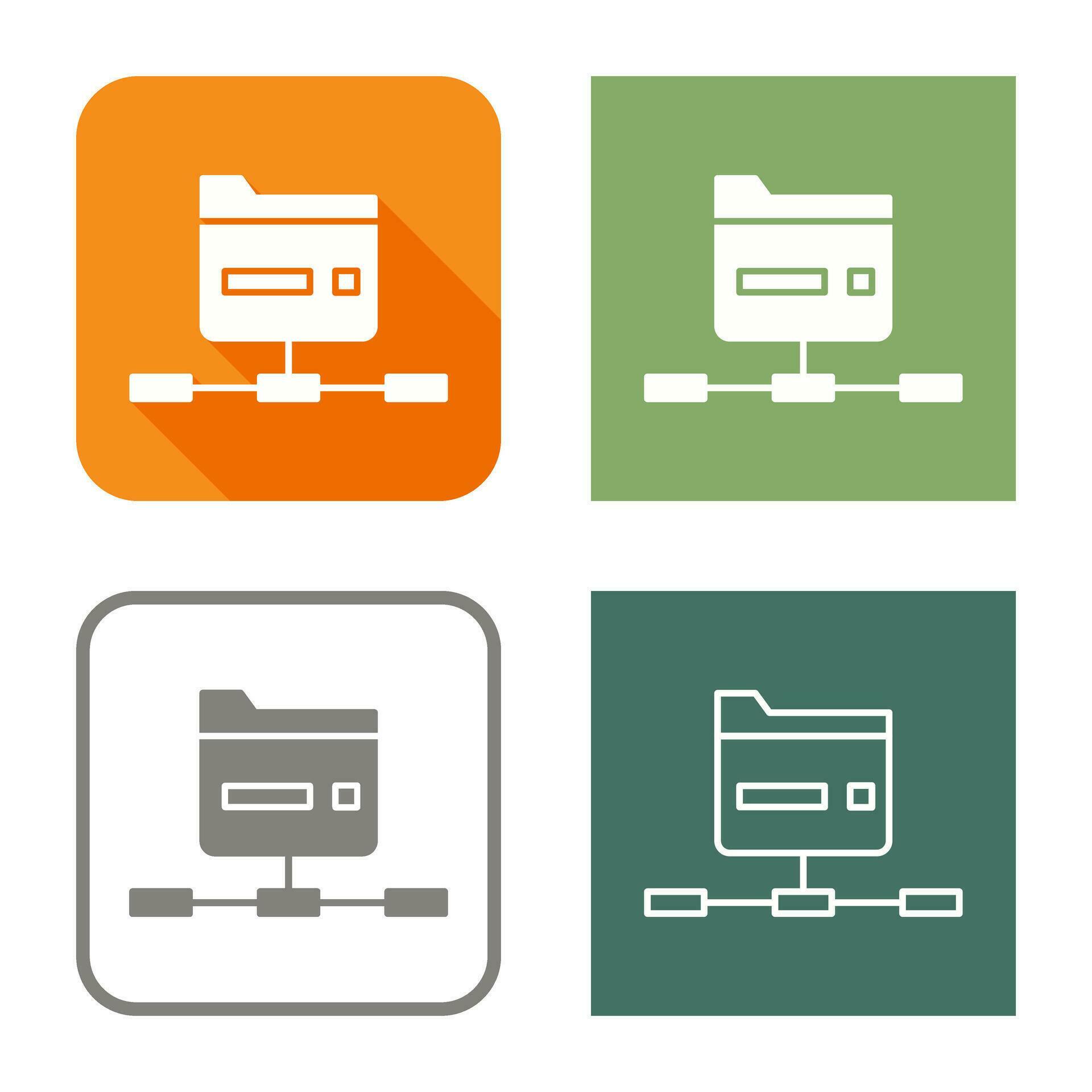 Network Folder Vector Icon 33091428 Vector Art at Vecteezy