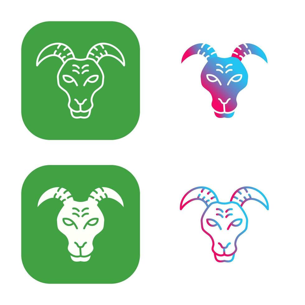 Goat Vector Icon