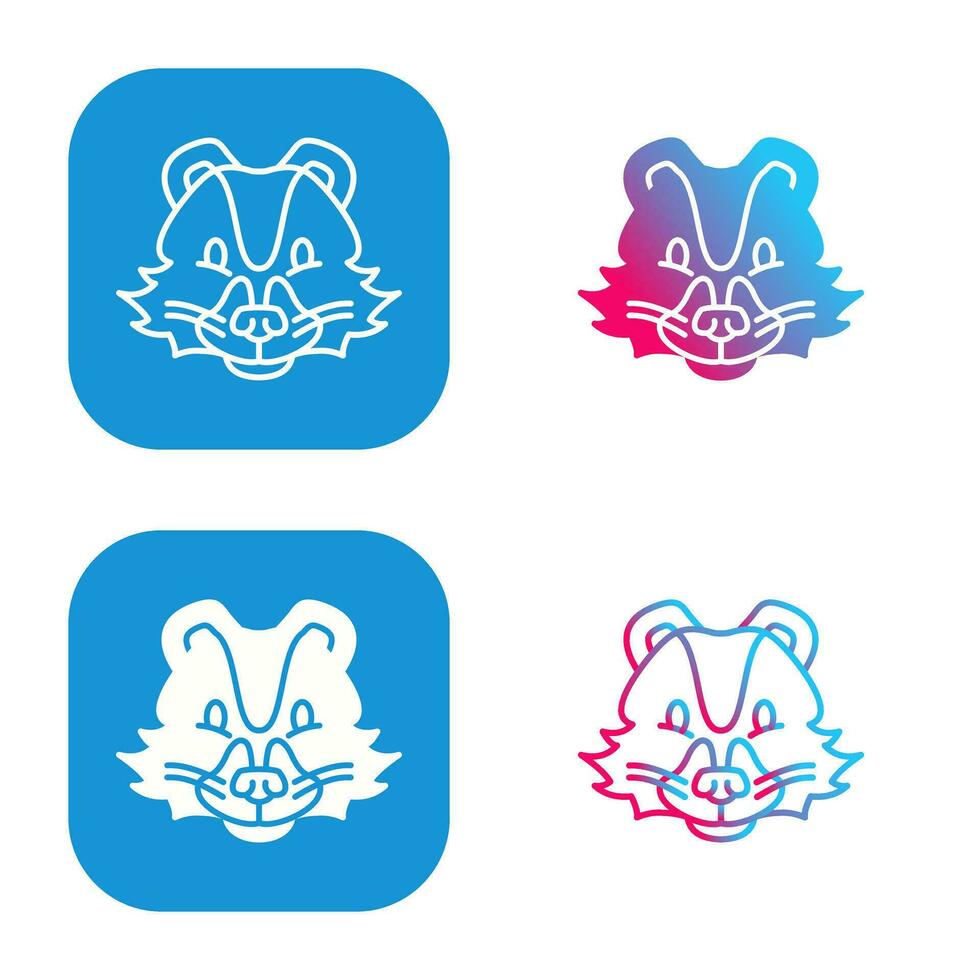 Skunk Vector Icon