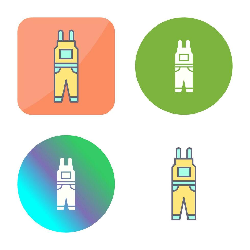 Jumpsuit Vector Icon