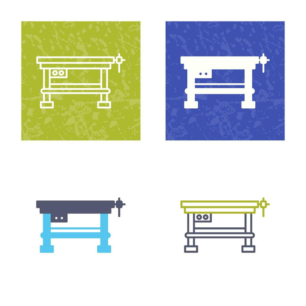 Work Bench Vector Icon