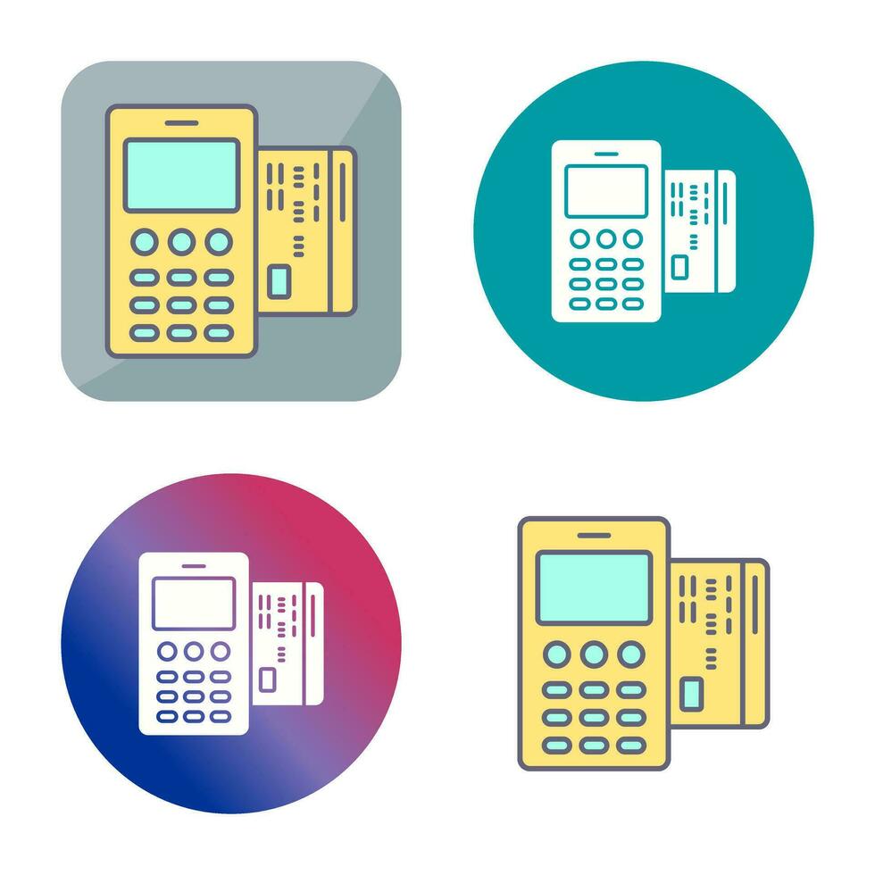 Card Machine Vector Icon