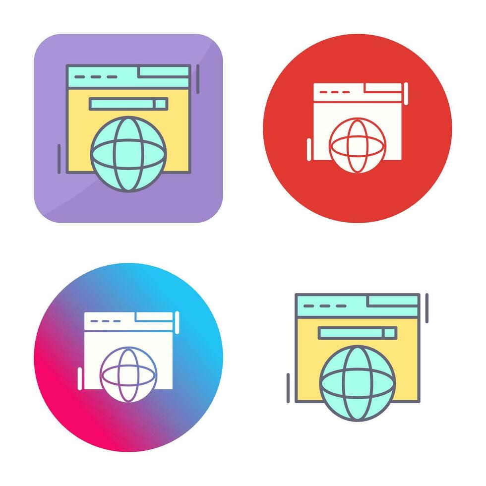 Browser Vector Icon