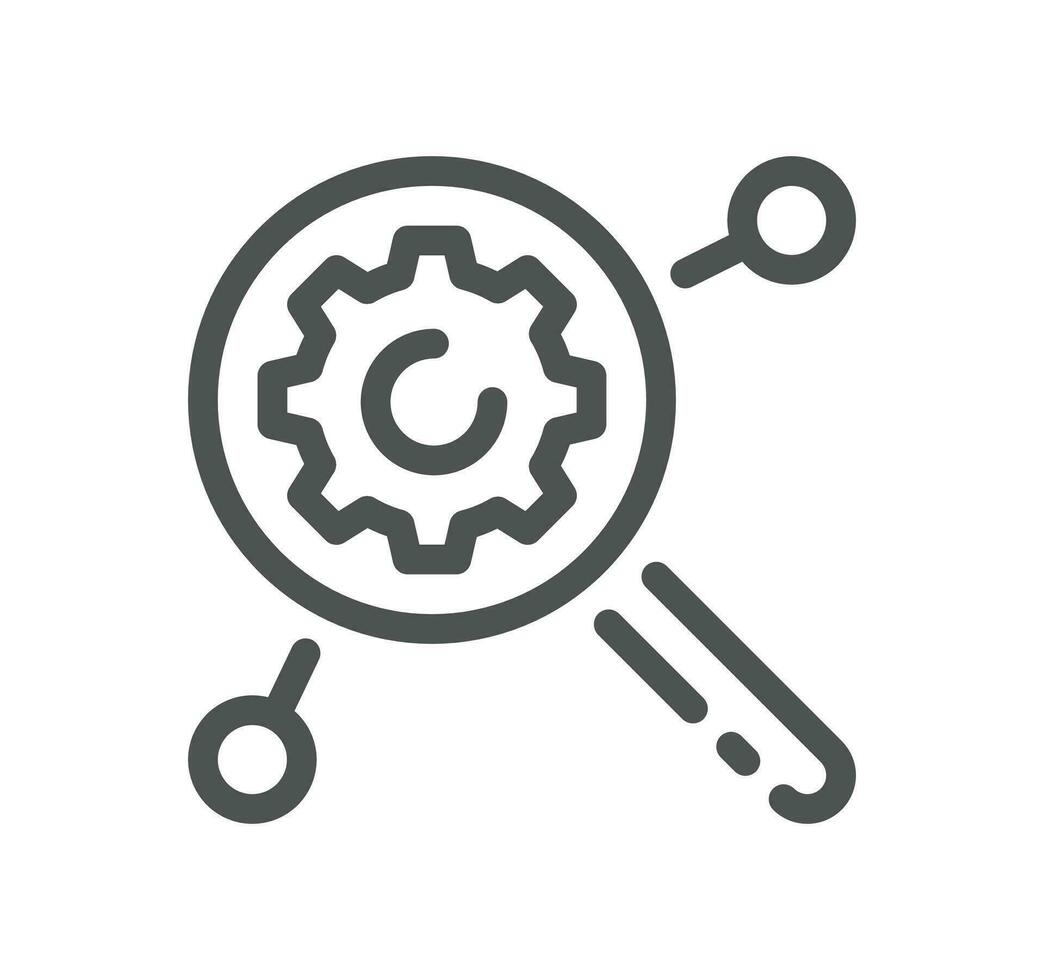 Learning management system related icon outline and linear vector. vector