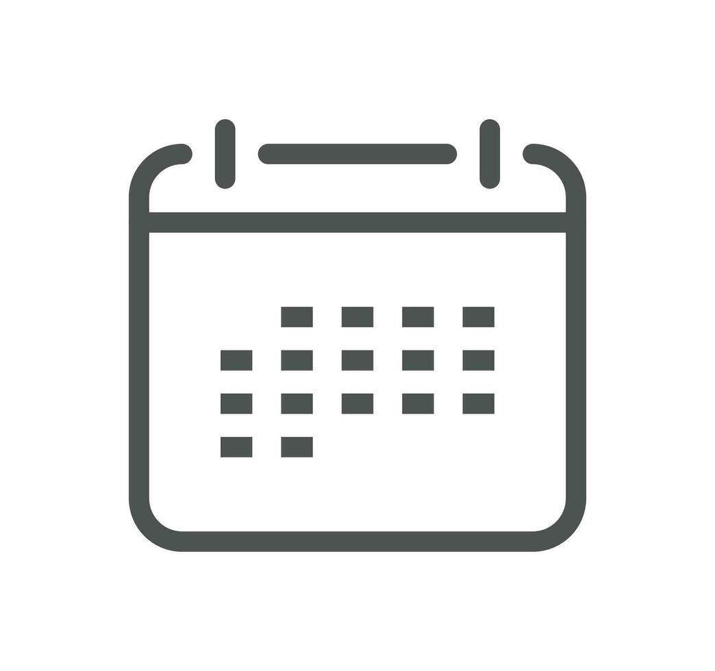 Time and address related icon outline and linear vector. vector