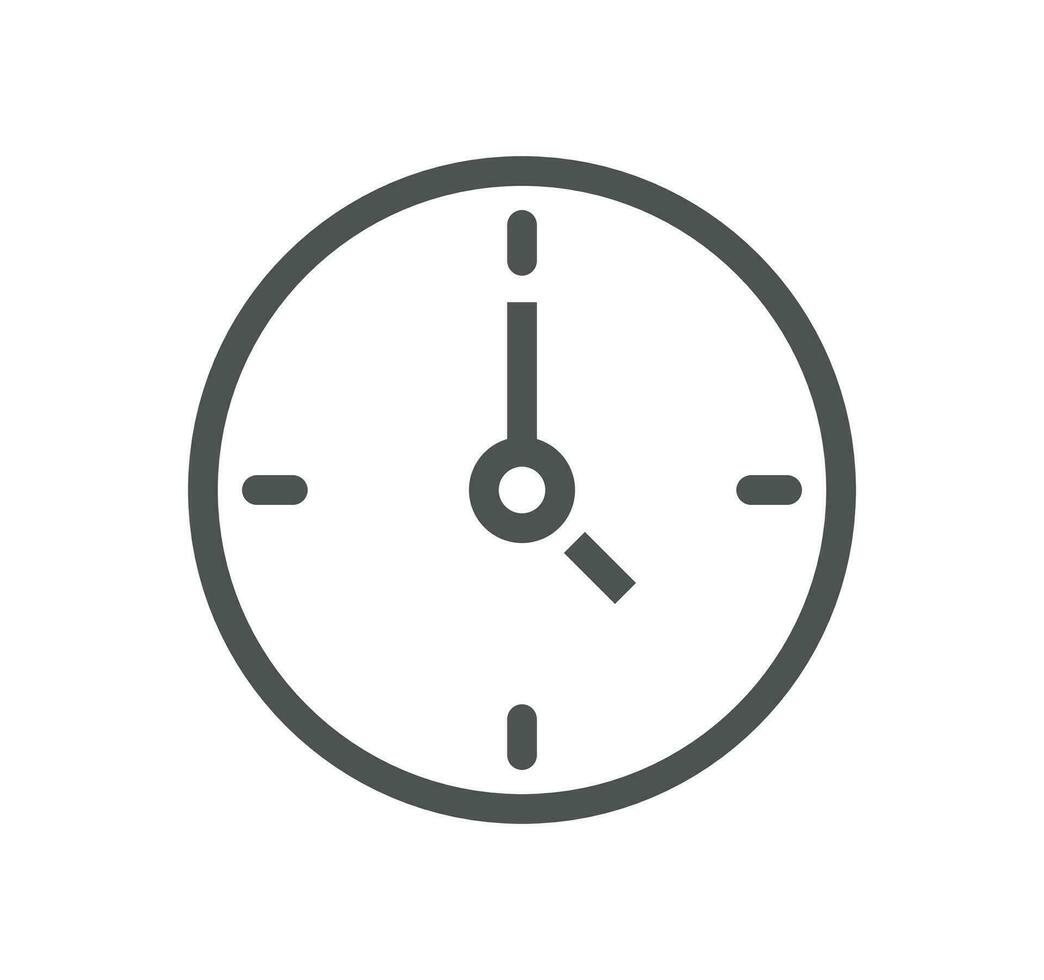 Time and address related icon outline and linear vector. vector