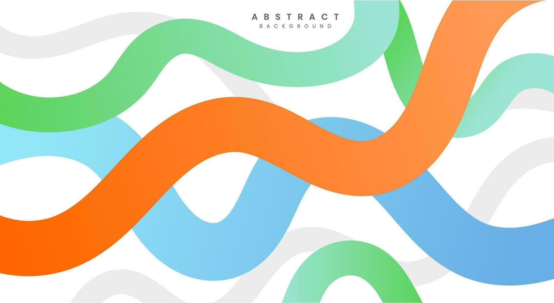 Abstract colorful lines background vector