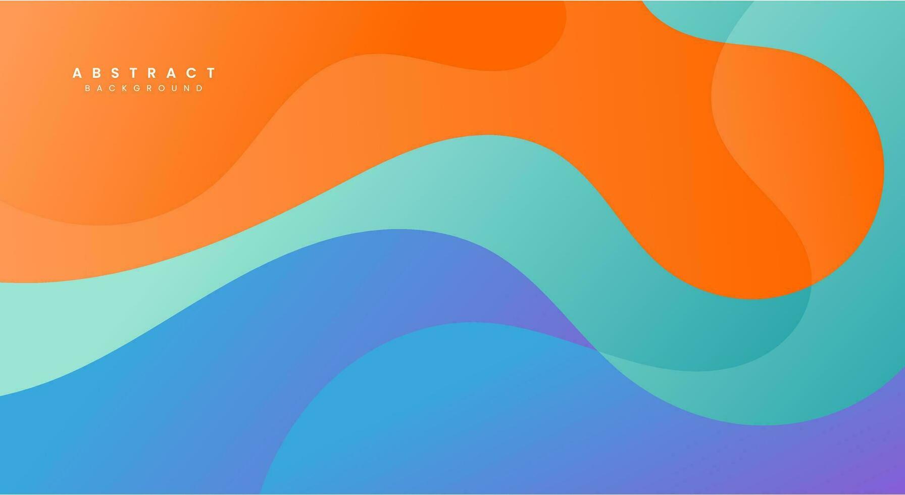 Abstract wave colorful background vector