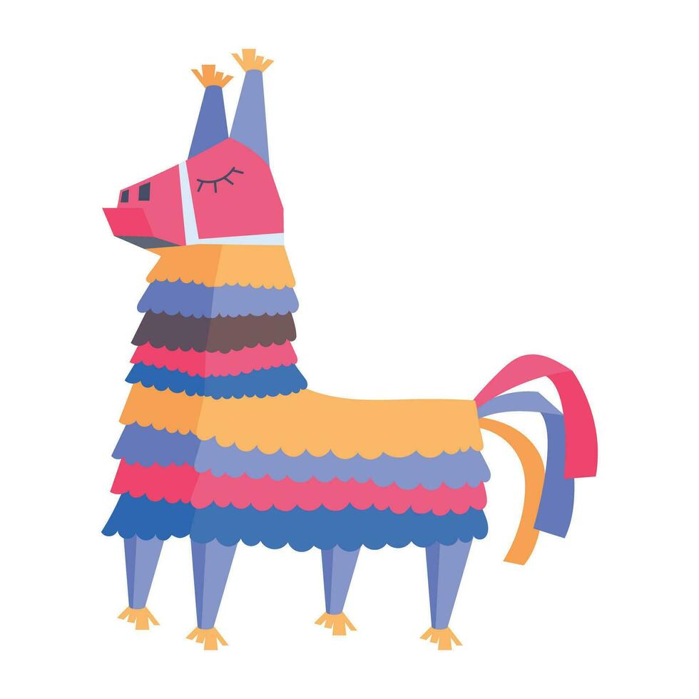 Trendy Pinata Concepts vector