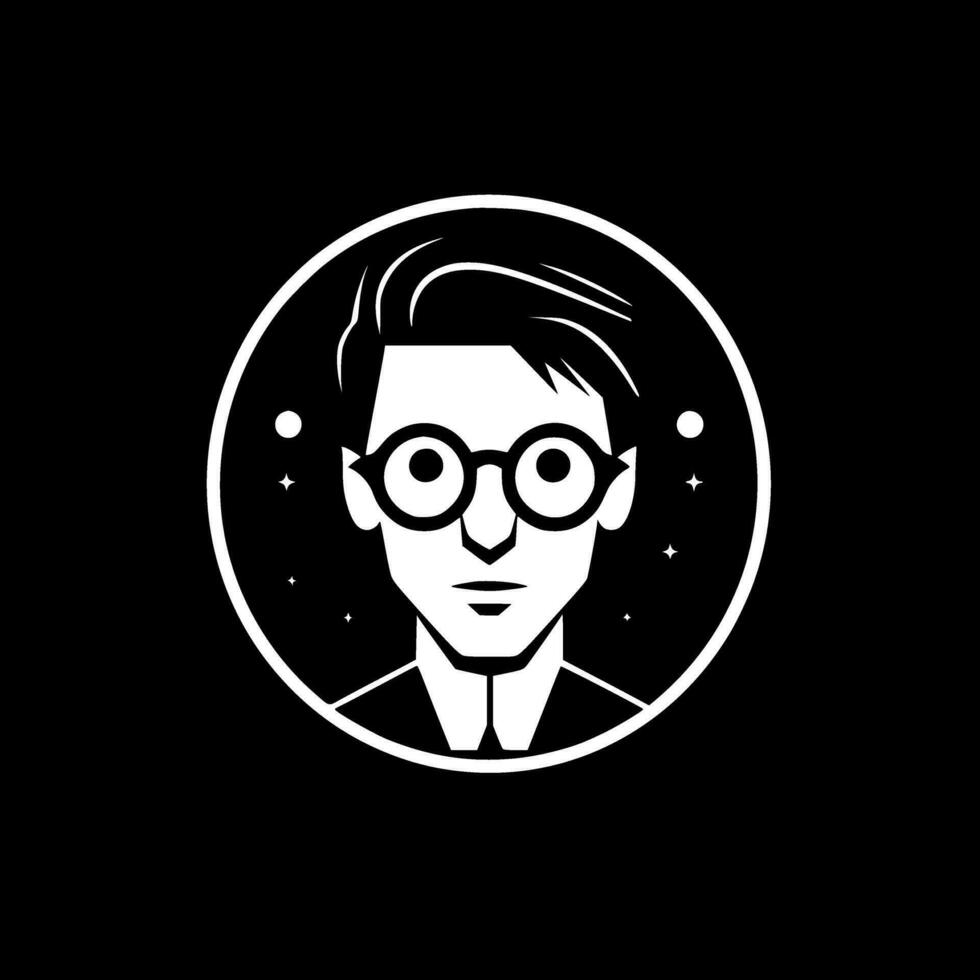 Retro - Minimalist and Flat Logo - Vector illustration