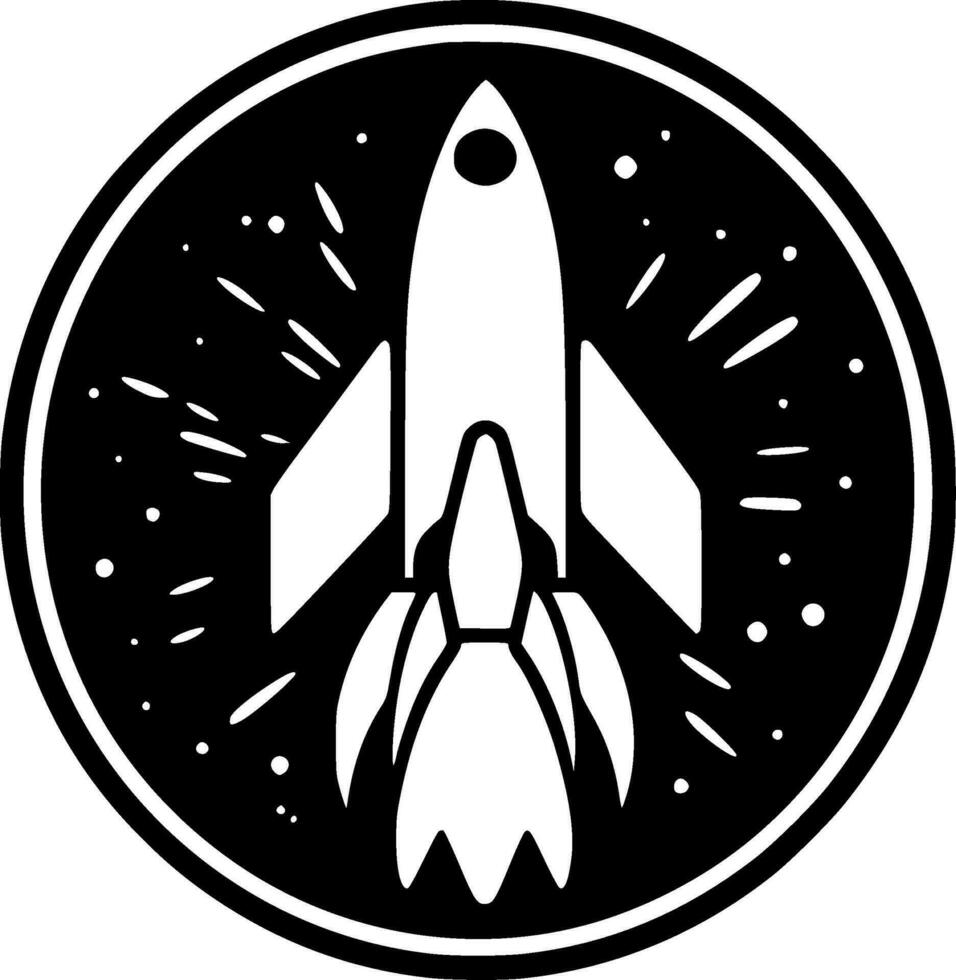 Rocket - High Quality Vector Logo - Vector illustration ideal for T-shirt graphic