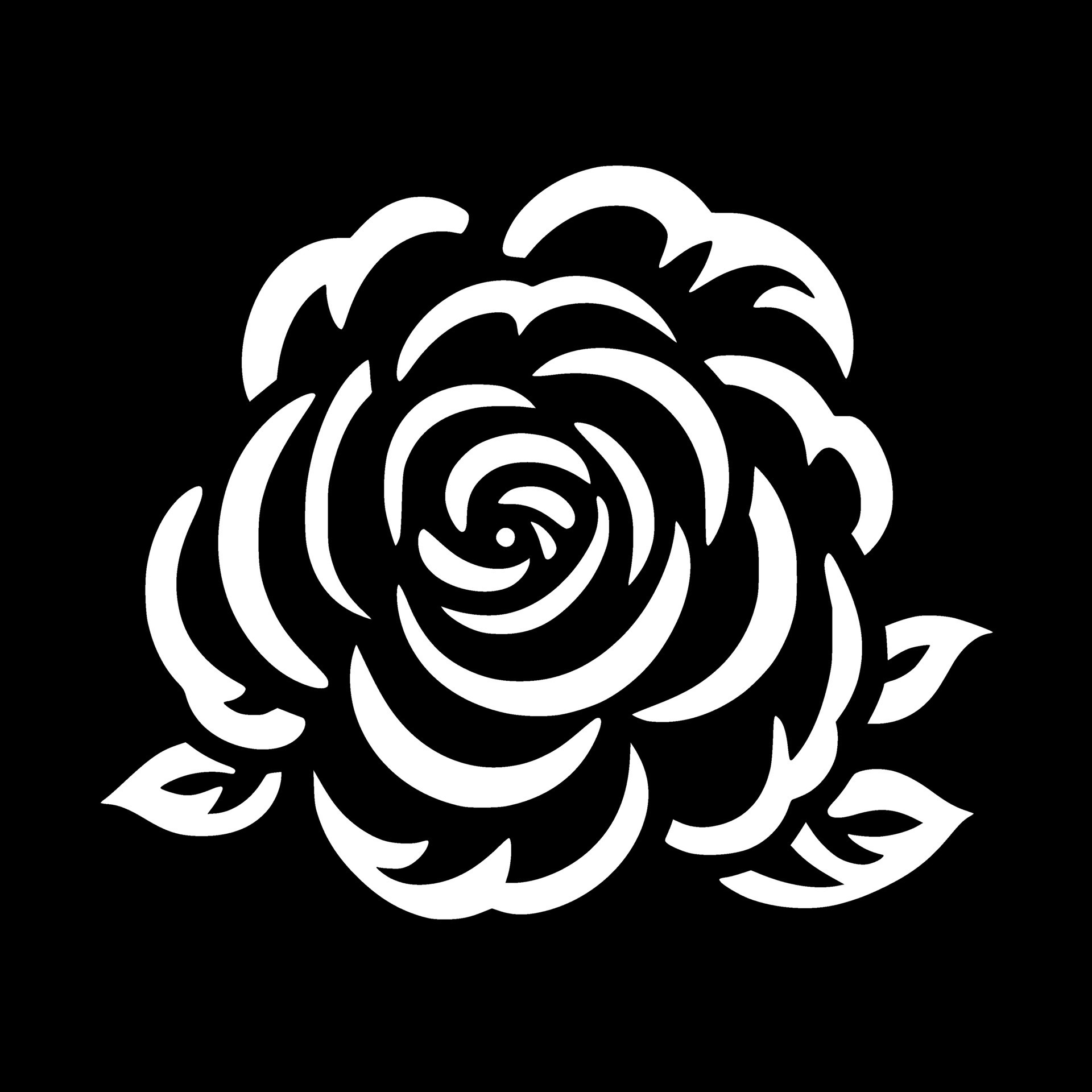 Flower, Black and White Vector illustration 33095496 Vector Art at Vecteezy
