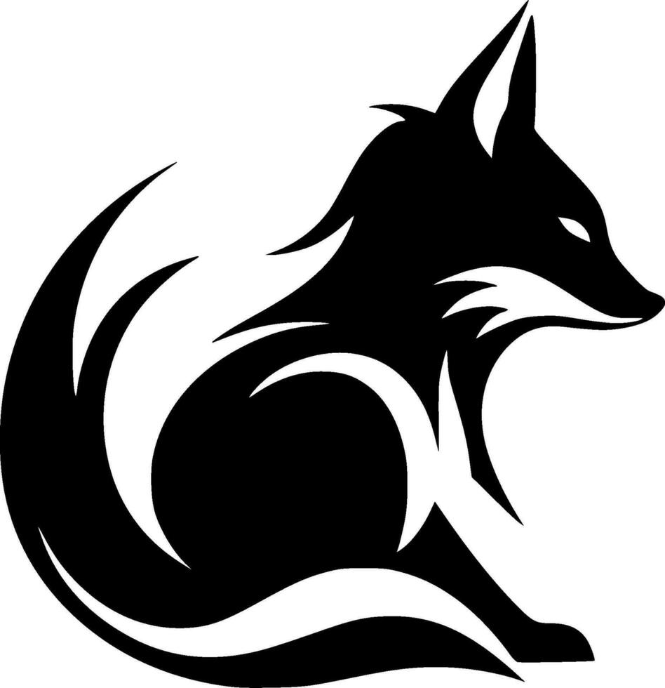 Fox - High Quality Vector Logo - Vector illustration ideal for T-shirt graphic