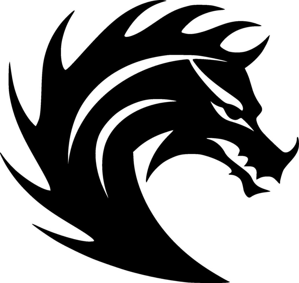 Dragon - High Quality Vector Logo - Vector illustration ideal for T-shirt graphic