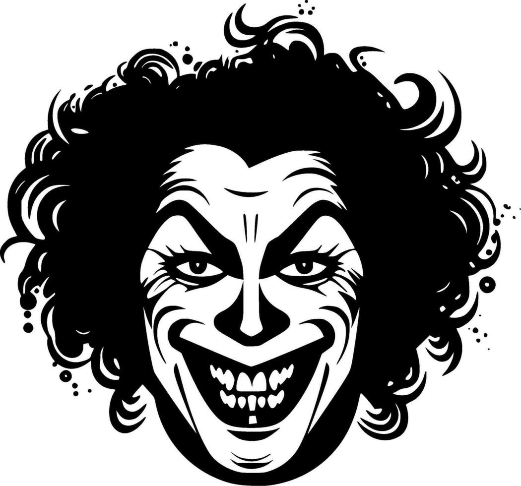 Clown - High Quality Vector Logo - Vector illustration ideal for T-shirt graphic