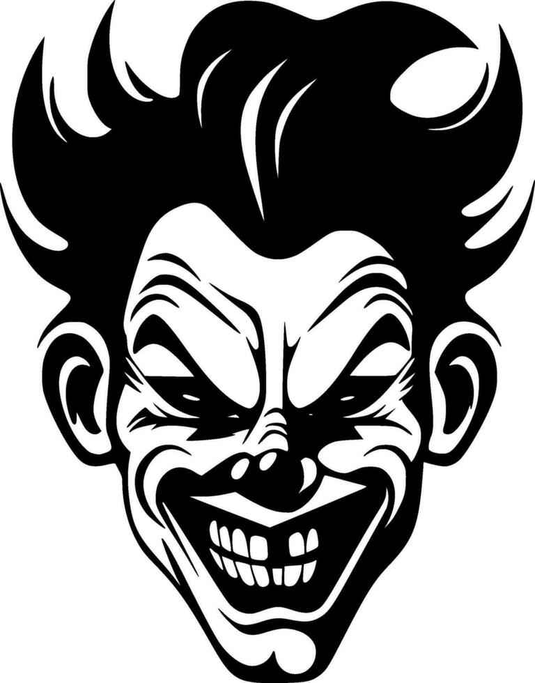 Clown - High Quality Vector Logo - Vector illustration ideal for T-shirt graphic