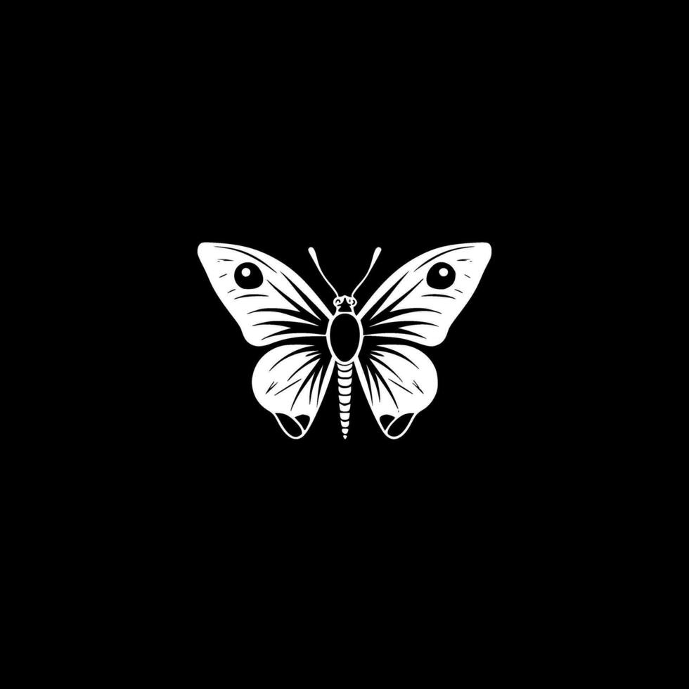 Butterfly - Minimalist and Flat Logo - Vector illustration