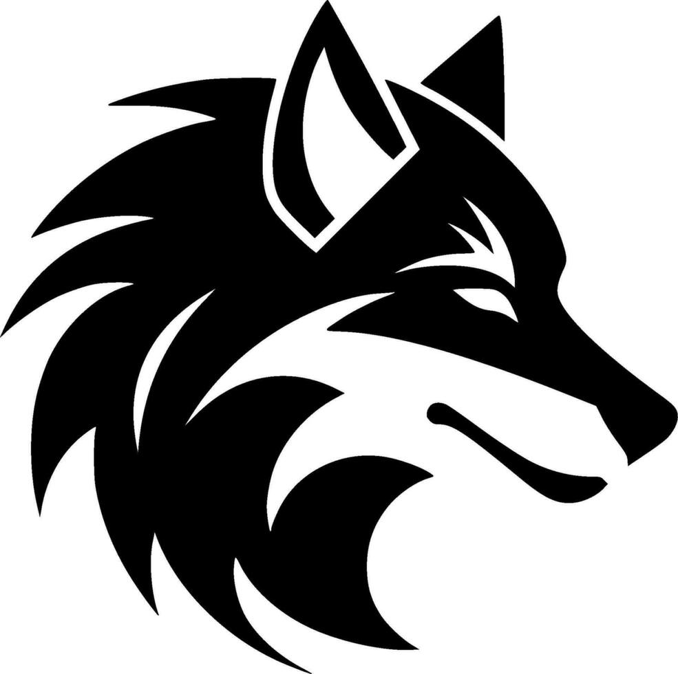 Wolf - High Quality Vector Logo - Vector illustration ideal for T-shirt graphic