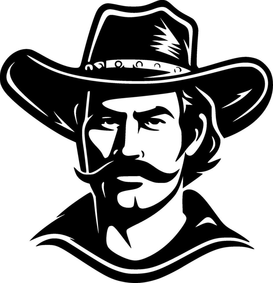 Western - High Quality Vector Logo - Vector illustration ideal for T-shirt graphic