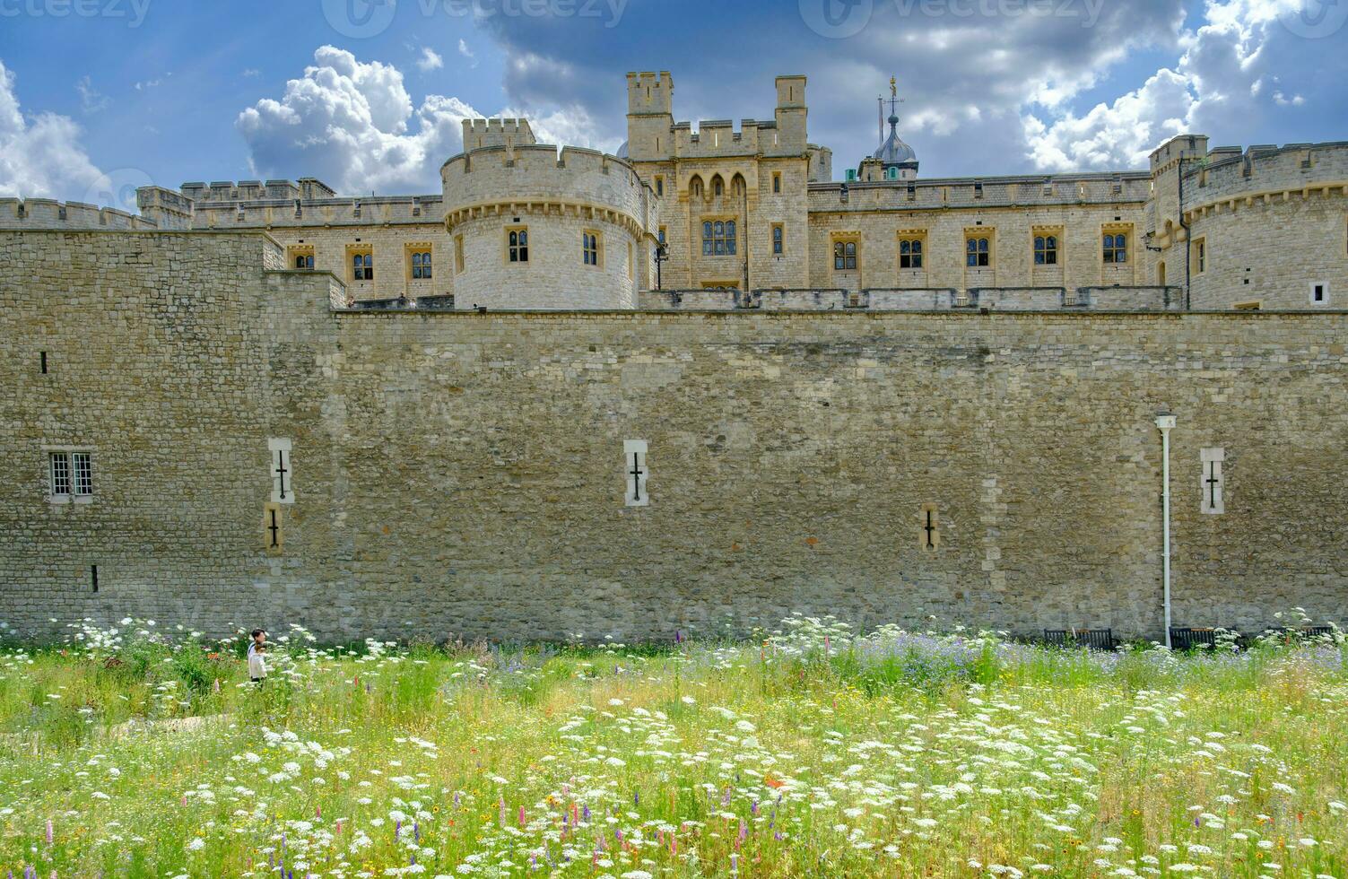 Tower of London in East London. photo