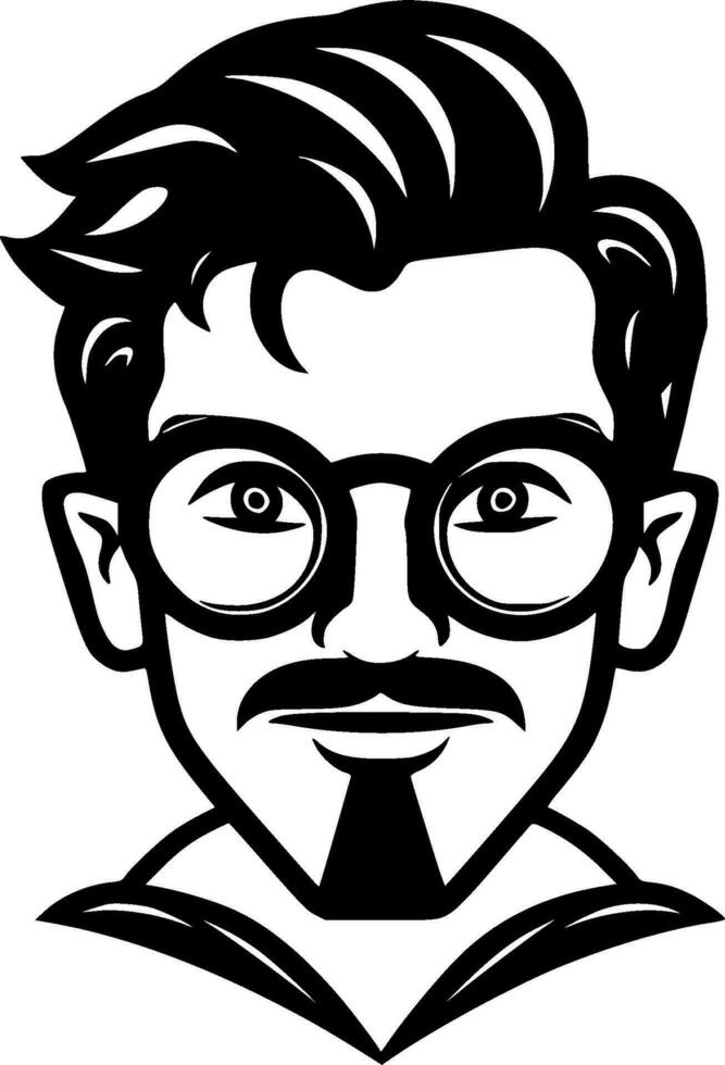 Teacher - High Quality Vector Logo - Vector illustration ideal for T-shirt graphic