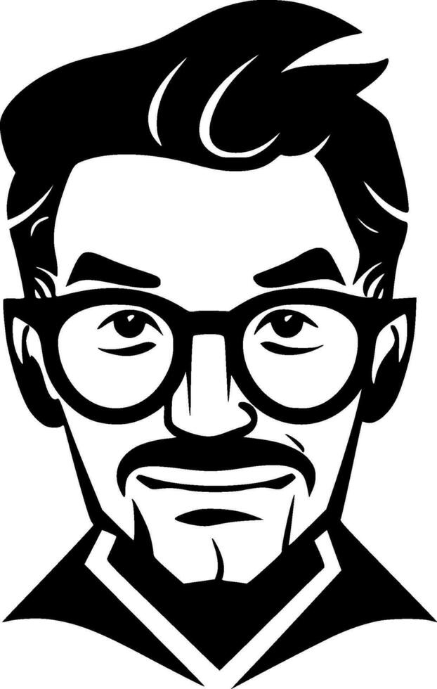 Teacher, Minimalist and Simple Silhouette - Vector illustration