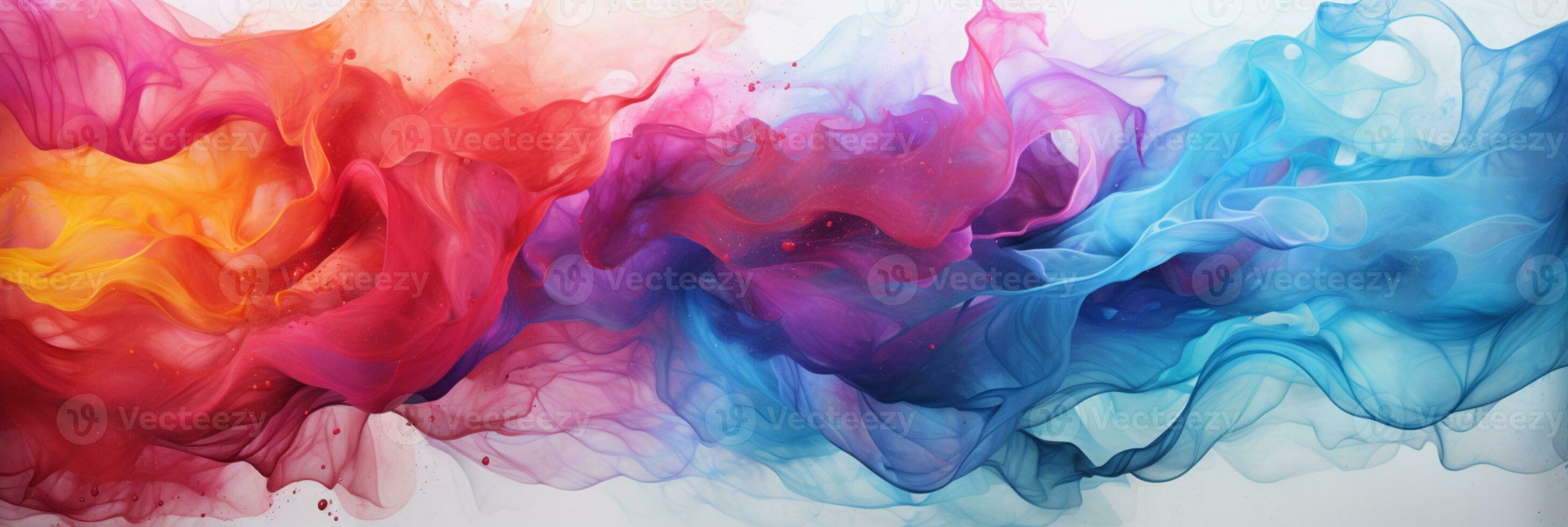 Abstract colorful Graphic motion on background, creative waves of gradient color smoke and liquid, AI Generative photo