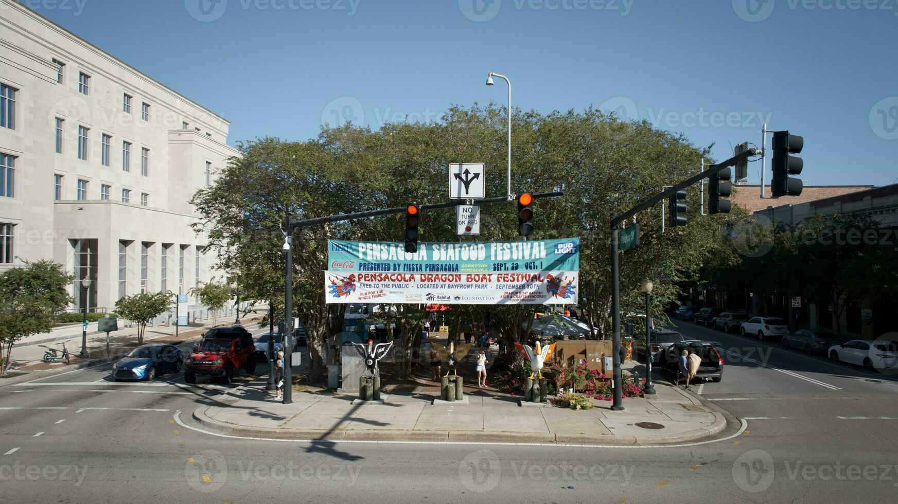 Downtown Pensacola Florida photo