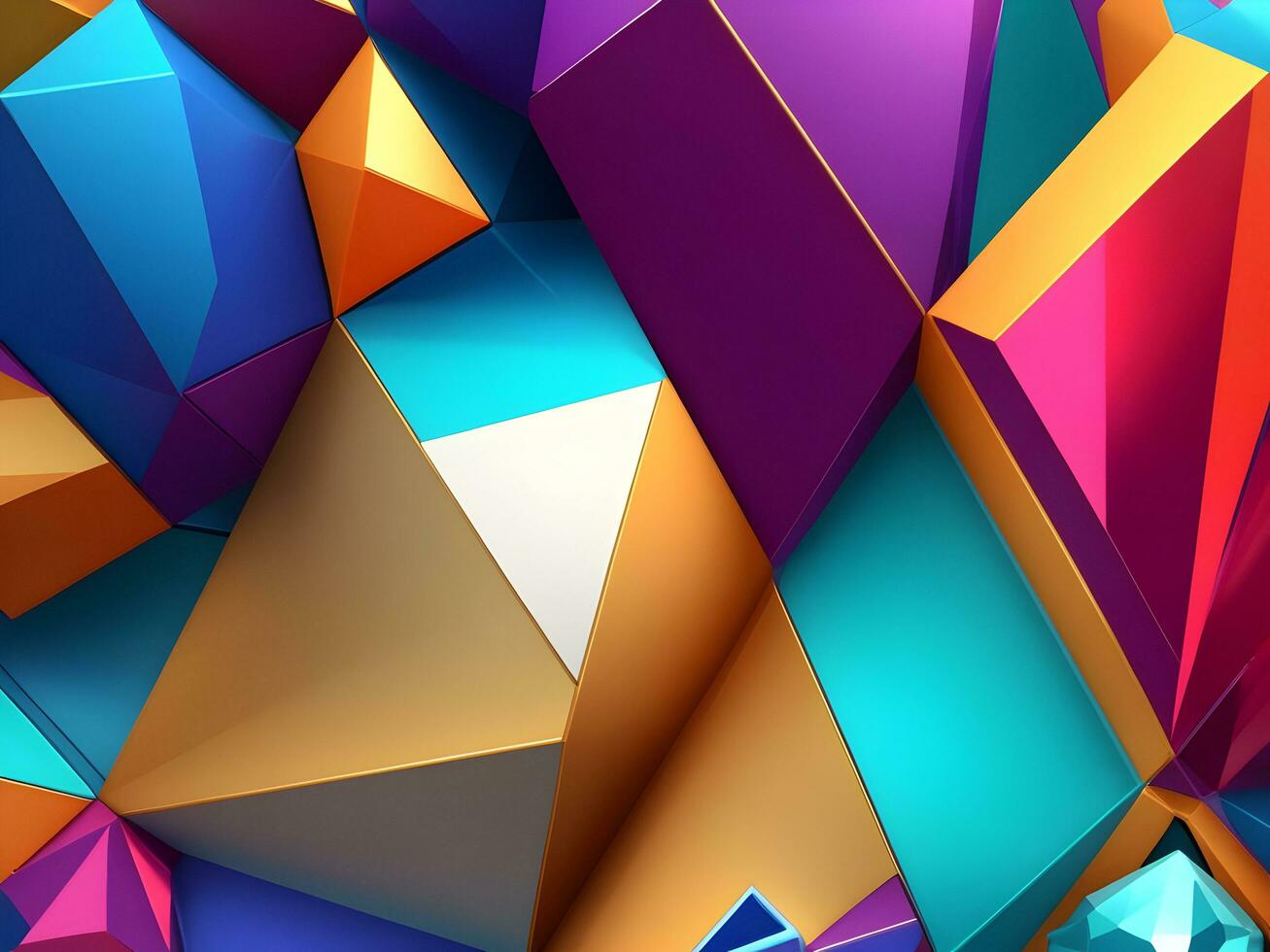 Abstract Colourful gradient background for design. Generative Ai photo